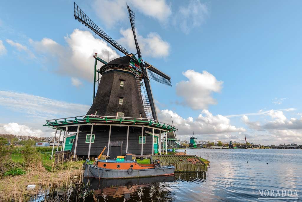 Molinos de viento de Zaanse Schans