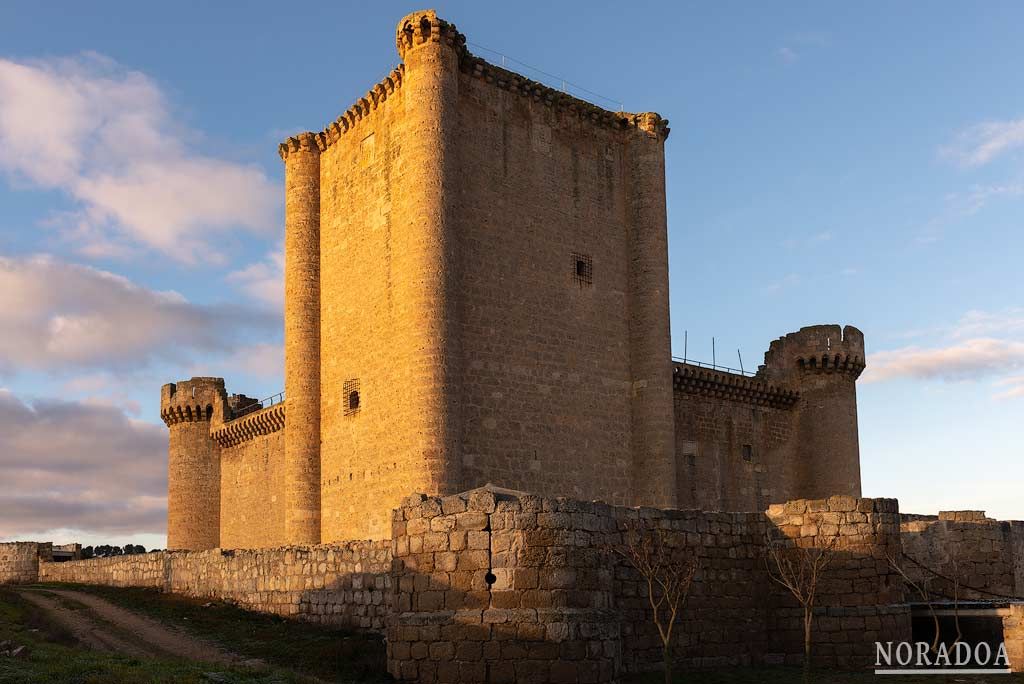 Castillo de Villafuerte de Esgueva en Valladolid