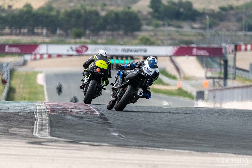 Curva 15 en el circuito de Navarra