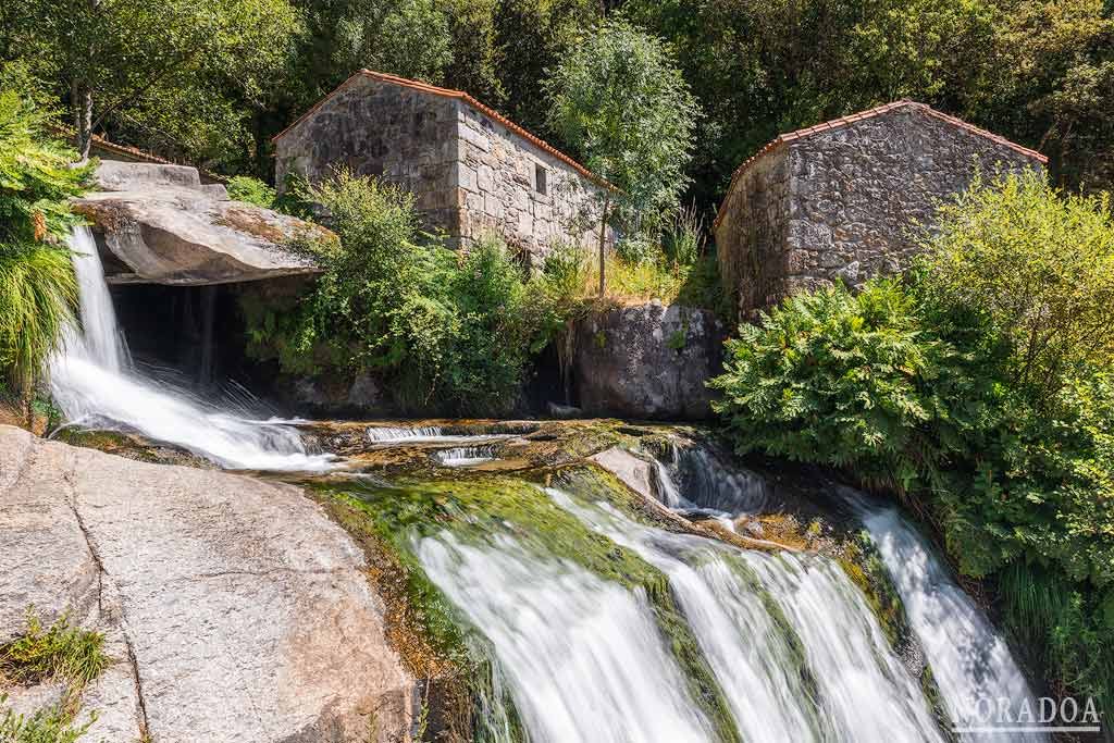 Cascada del río Barosa en Pontevedra