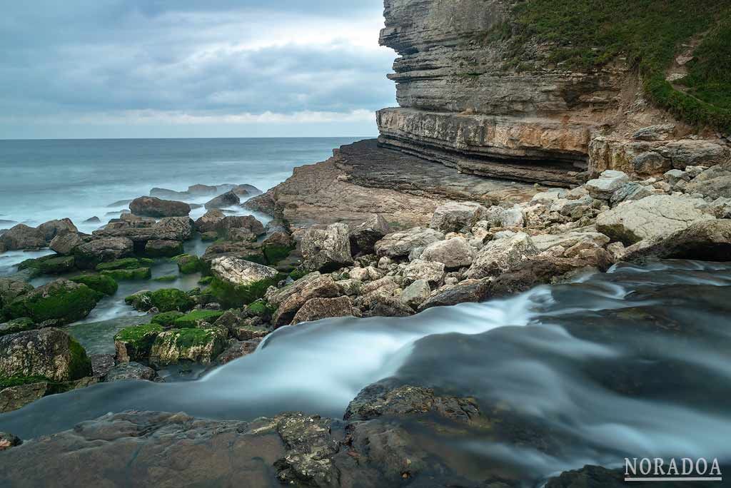 Cascada de El Bolao en Cantabria