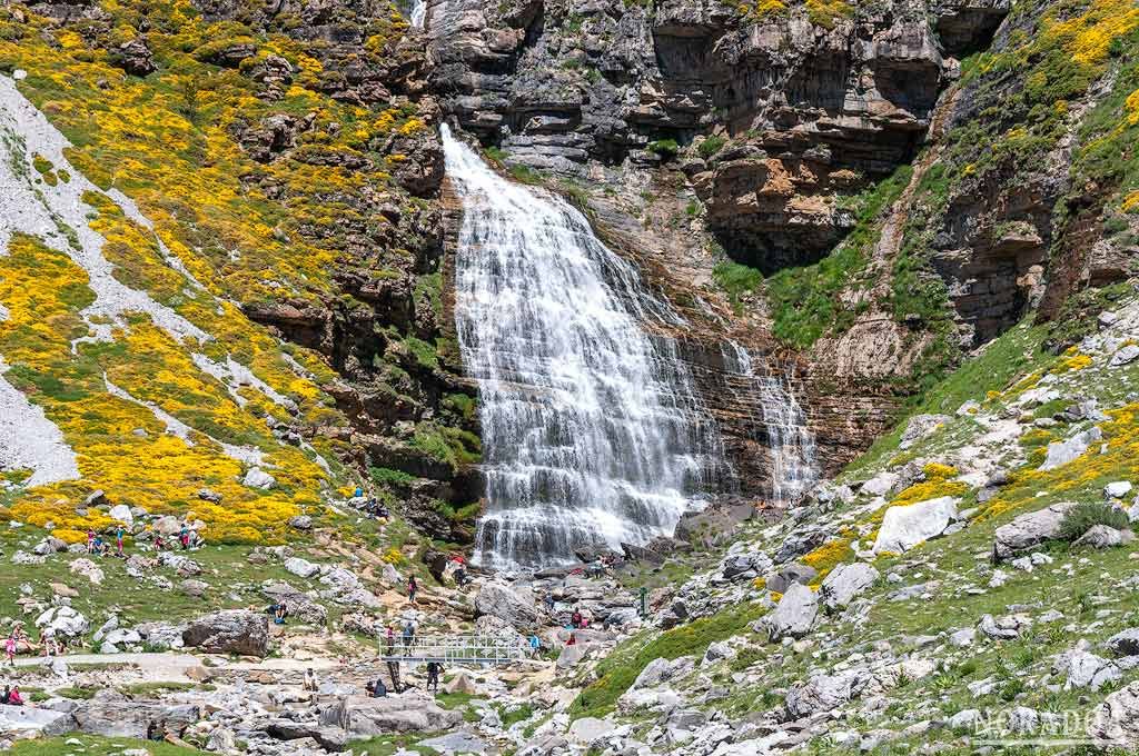 Cascada Cola de Caballo en Huesca