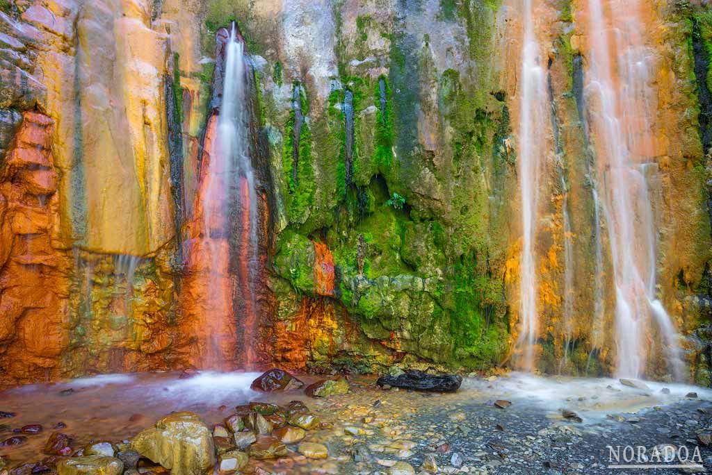 Cascada de Colores en La Palma