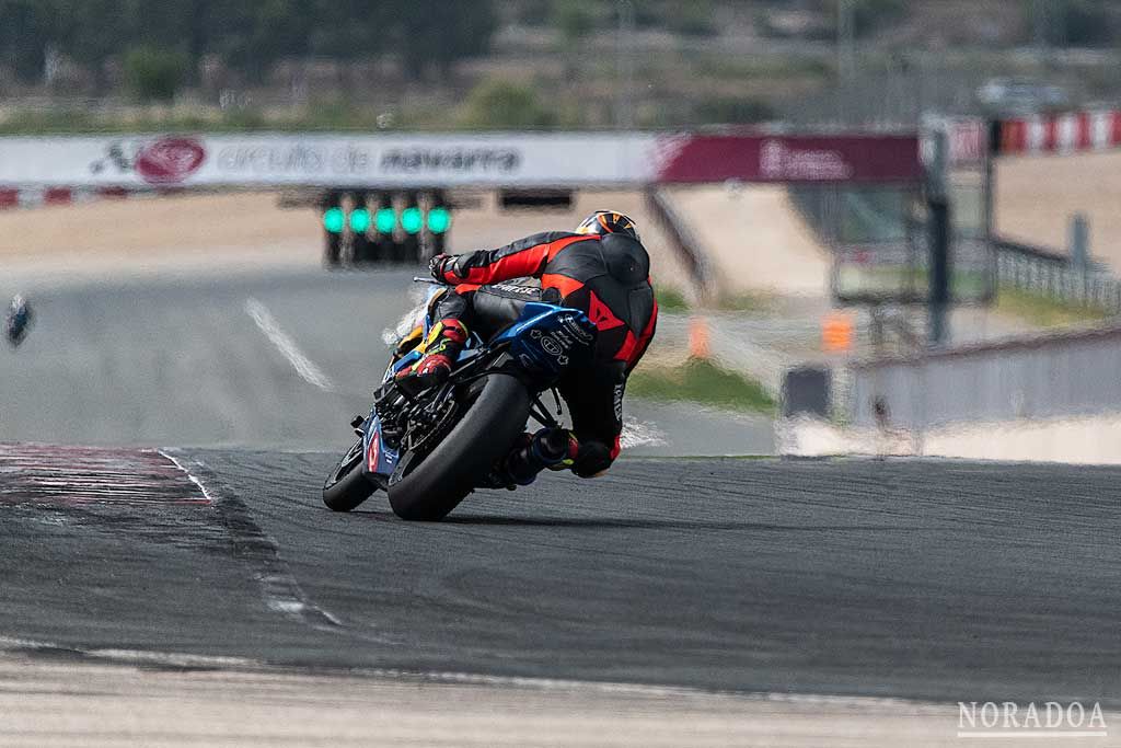 Curva 15 en el circuito de Navarra