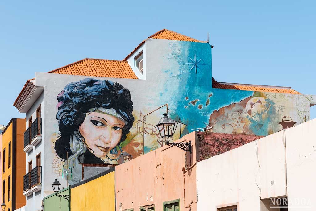 Murales de Puerto de la Cruz en Tenerife