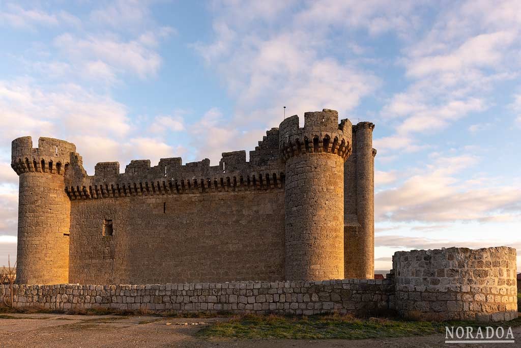 Castillo de Villafuerte de Esgueva en Valladolid