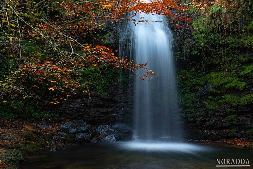 Cascadas de Lamiña en Cantabria