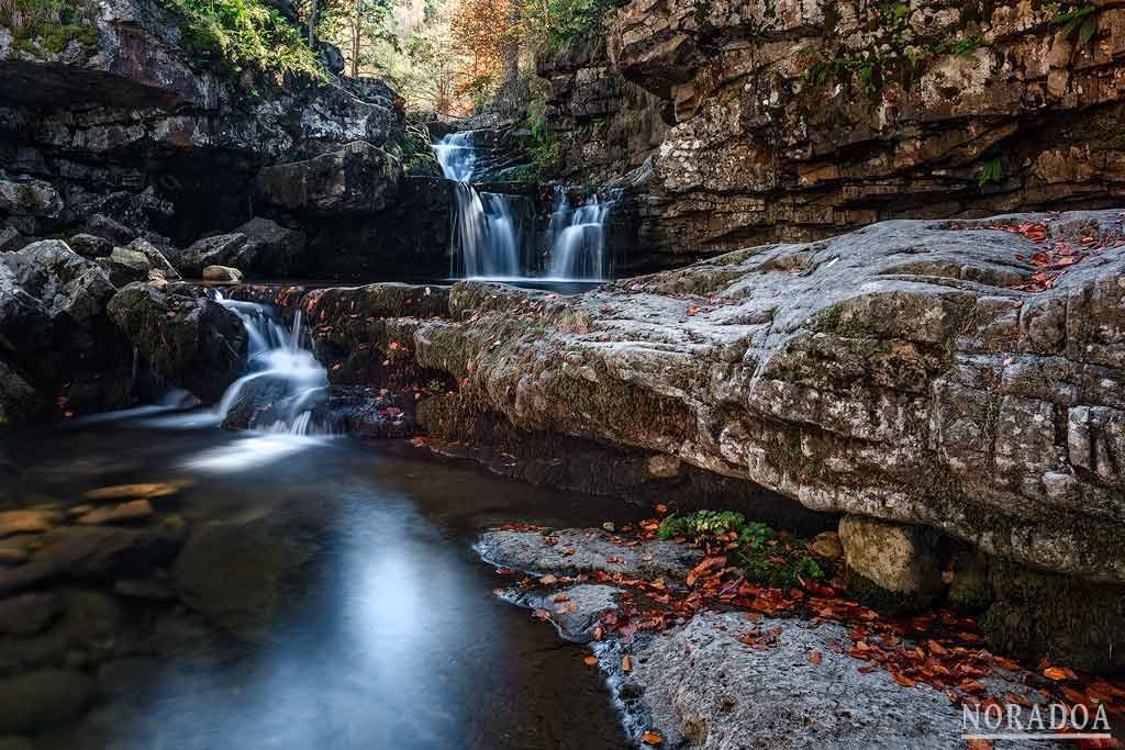 Cascadas de Puente Ra en La Rioja