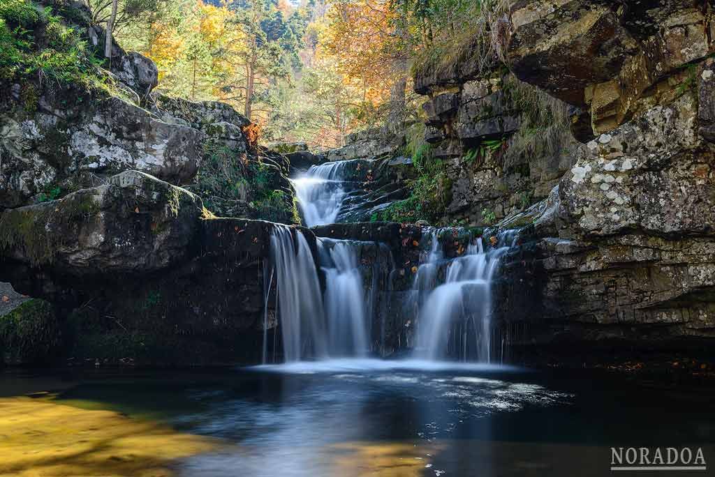 Cascadas de Puente Ra en La Rioja