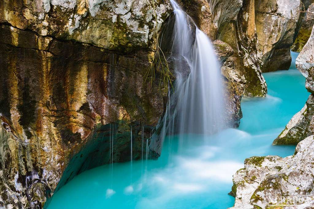 Velika Korita o Gran Cañón del río Soca, Eslovenia