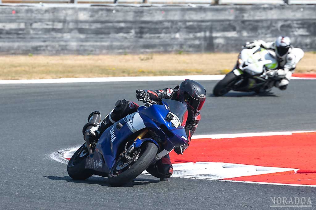 Curva 11 en el circuito de Navarra