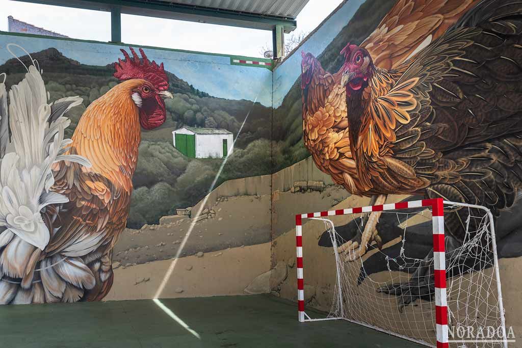 Murales de Garcibuey en Salamanca