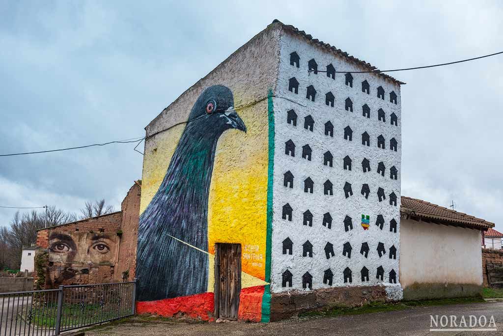 Ruta de los Murales en Villangómez