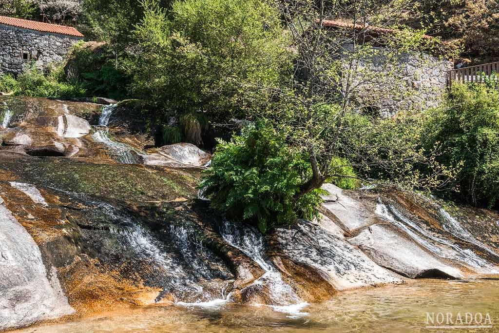 Cascada del río Barosa en Pontevedra