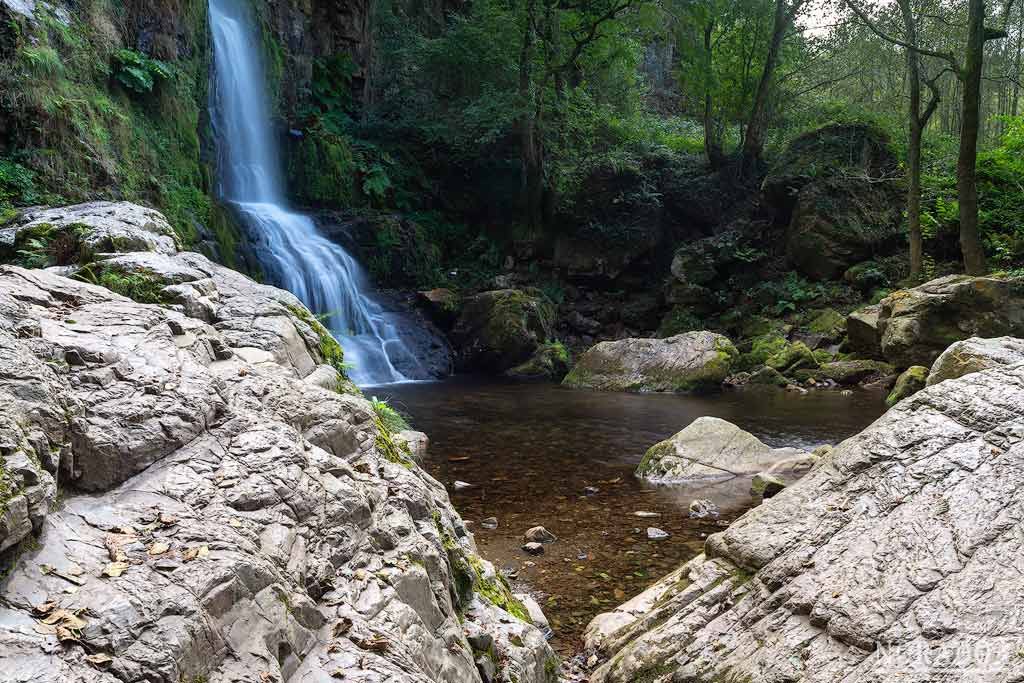 Cascadas de Oneta en Asturias