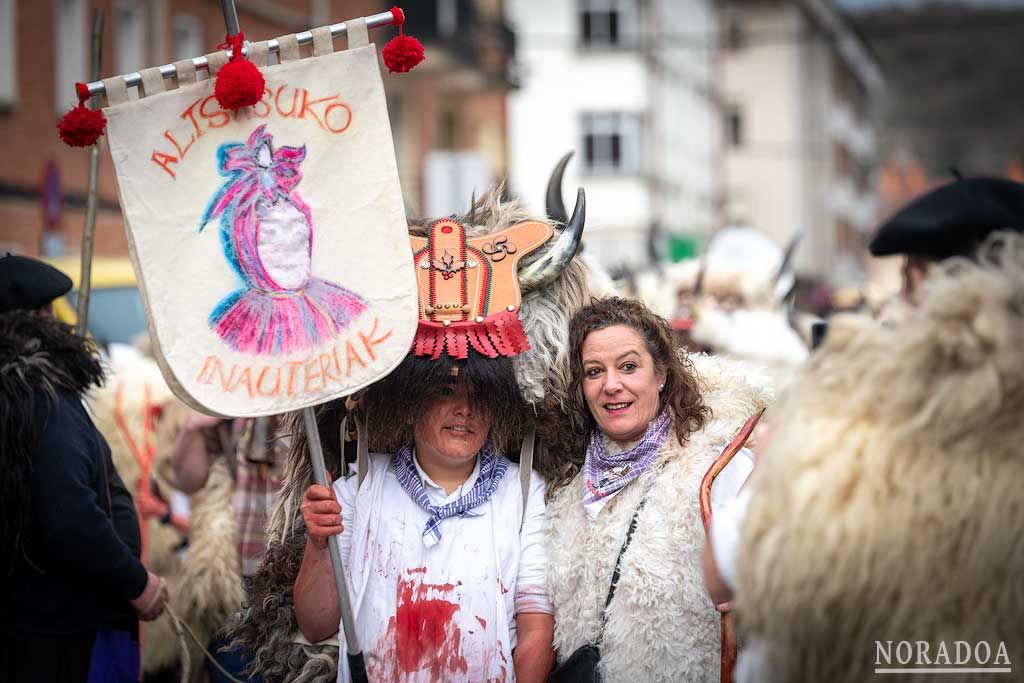 Carnaval rural de Alsasua / Altsasu en Navarra