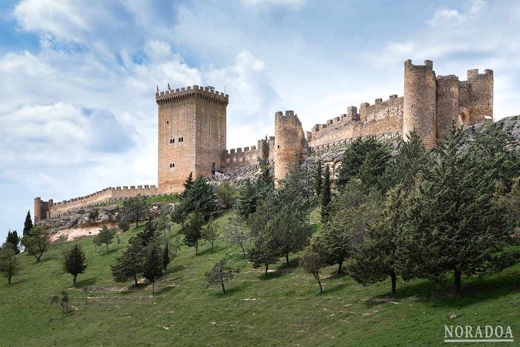 Castillo de Peñaranda de Duero en Burgos