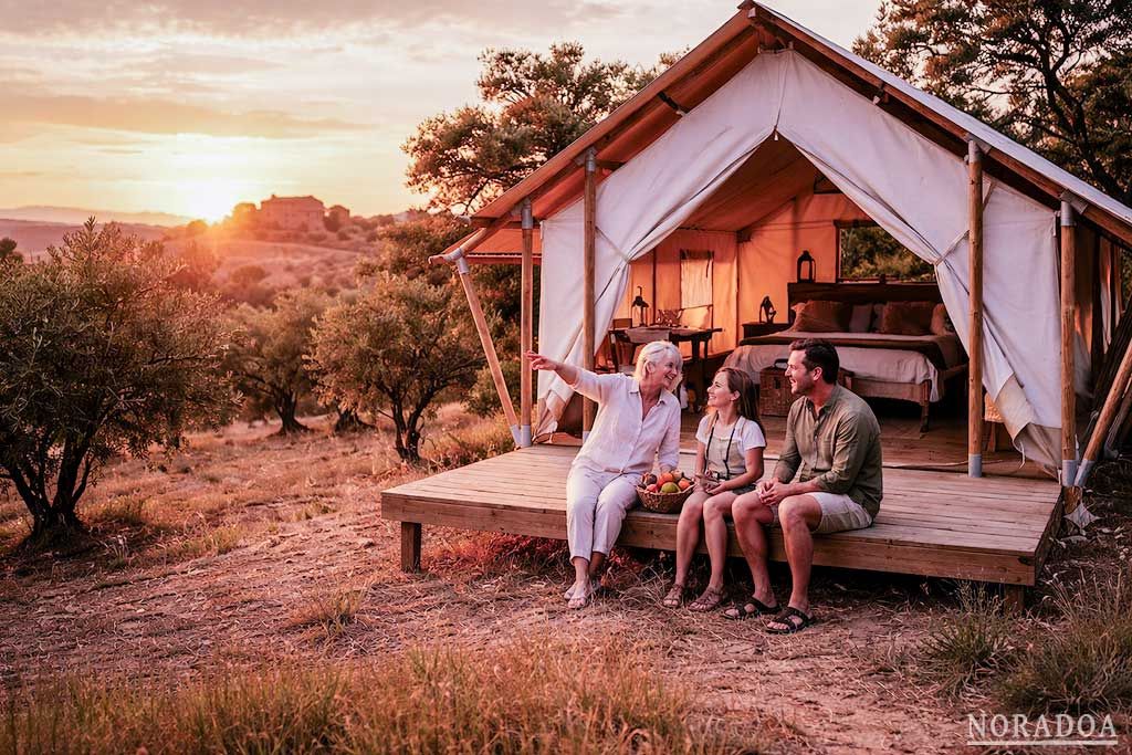 Glamping en familia y la aventura de unir a tres generaciones bajo la lona