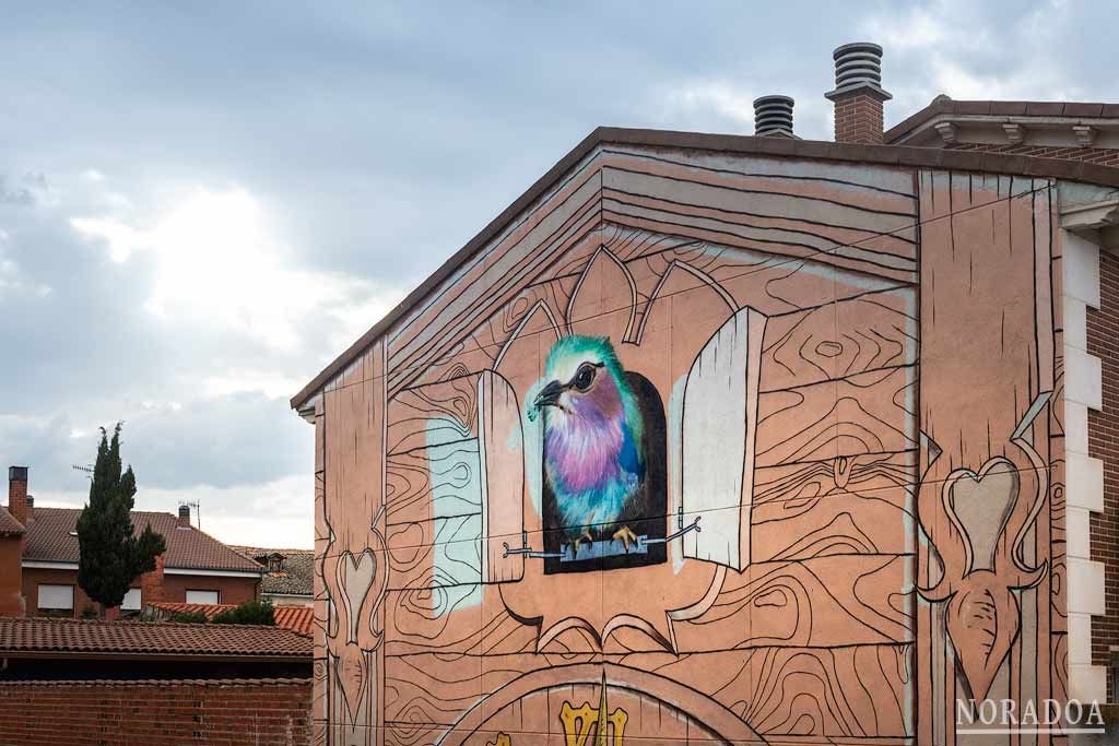 Murales de Nava de la Asunción en Segovia