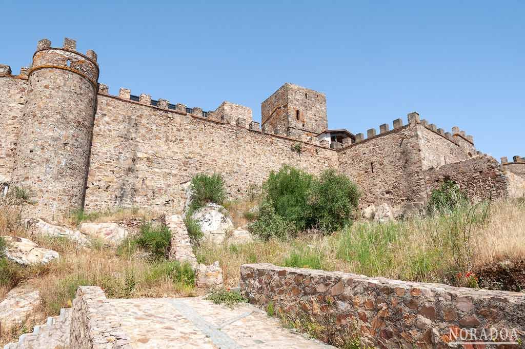 Castillo de Miraflores en Alconchel, Badajoz