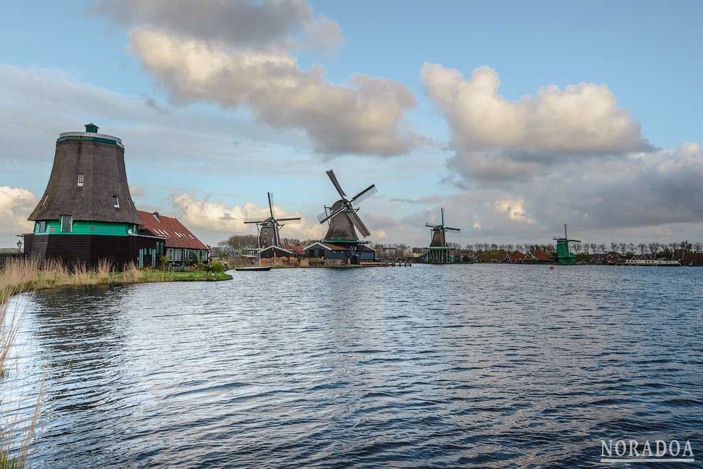 Molinos de viento de Zaanse Schans