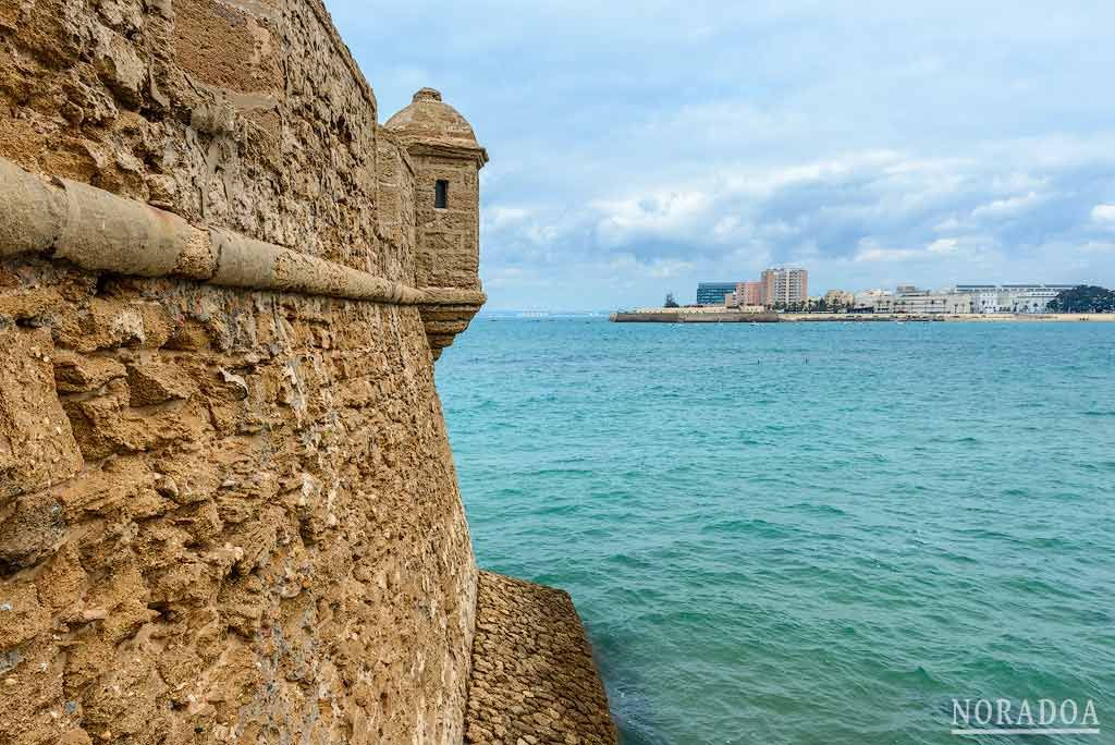 Castillo de San Sebastián en Cádiz