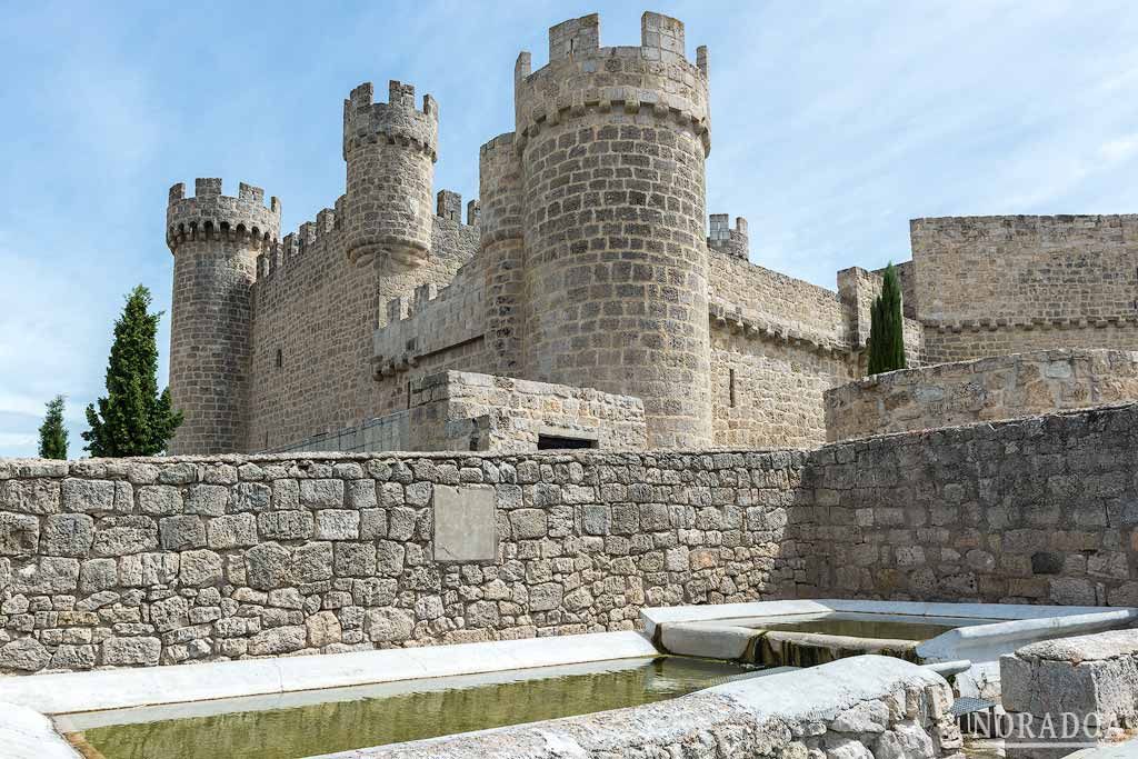 Castillo de Olmillos de Sasamón en Burgos