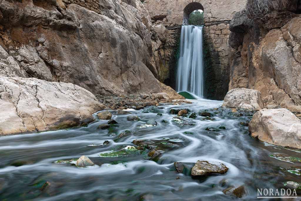 Cascada de Salinas de Oro - Jaitzko Urjauzia en el río Salado