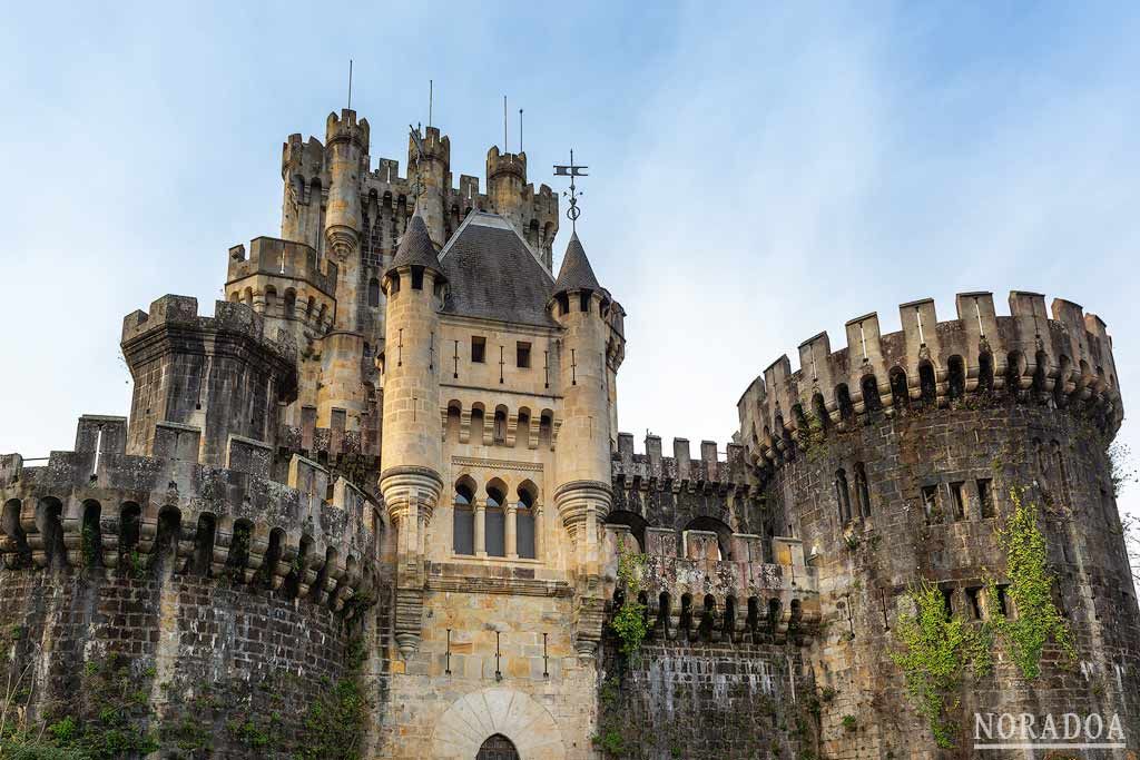 Castillo de Butrón en Bizkaia