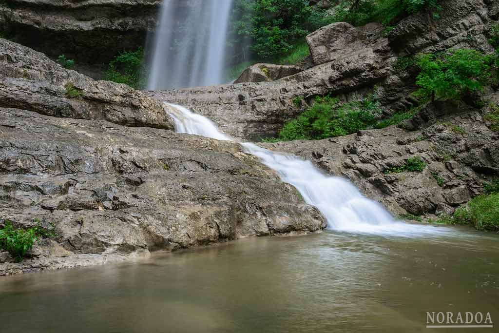 Cascada de Artazul, una de las más bonitas de Navarra