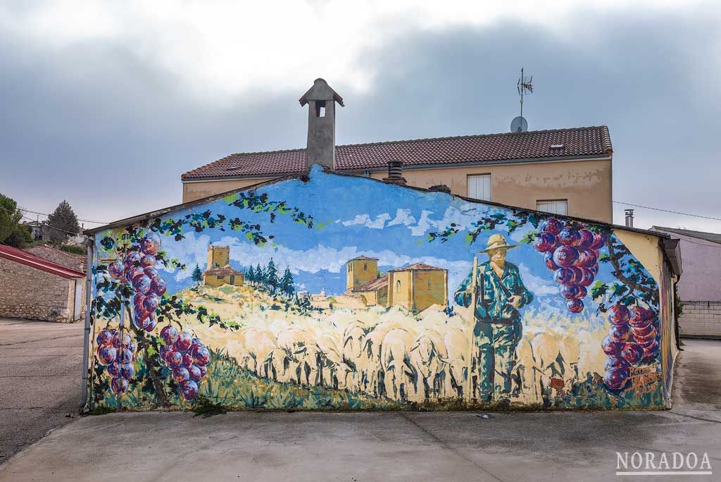 Ruta de los Murales en Tubilla del Lago