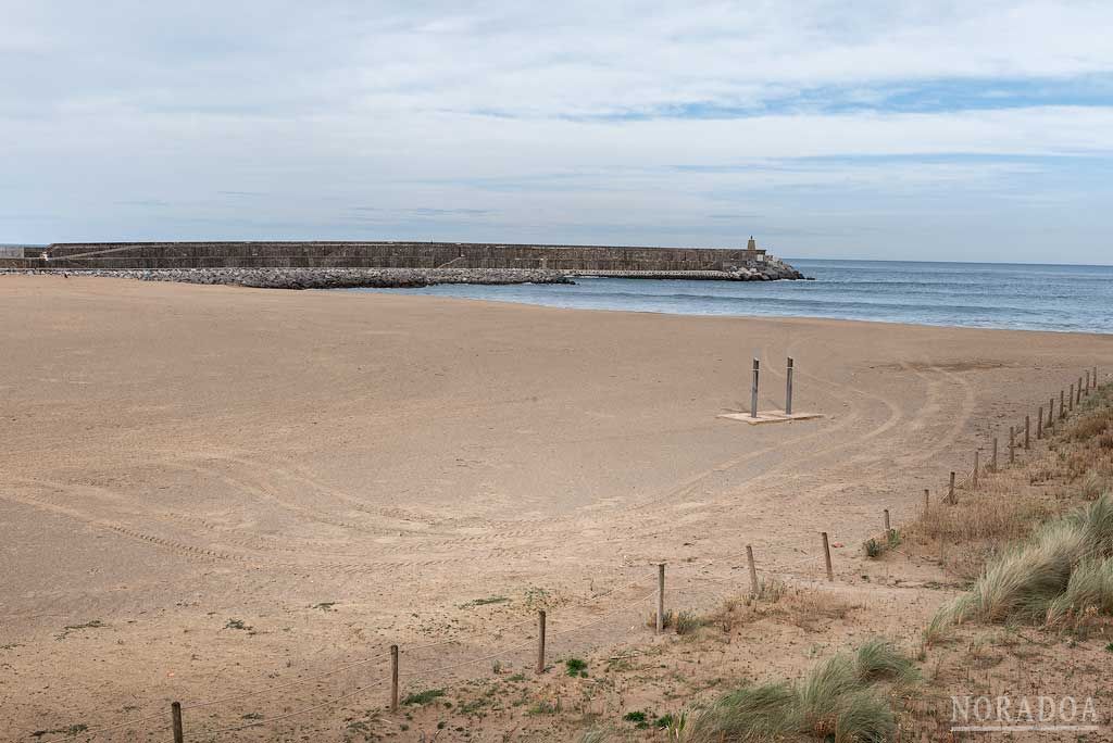 Playa de Santiago en Zumaia