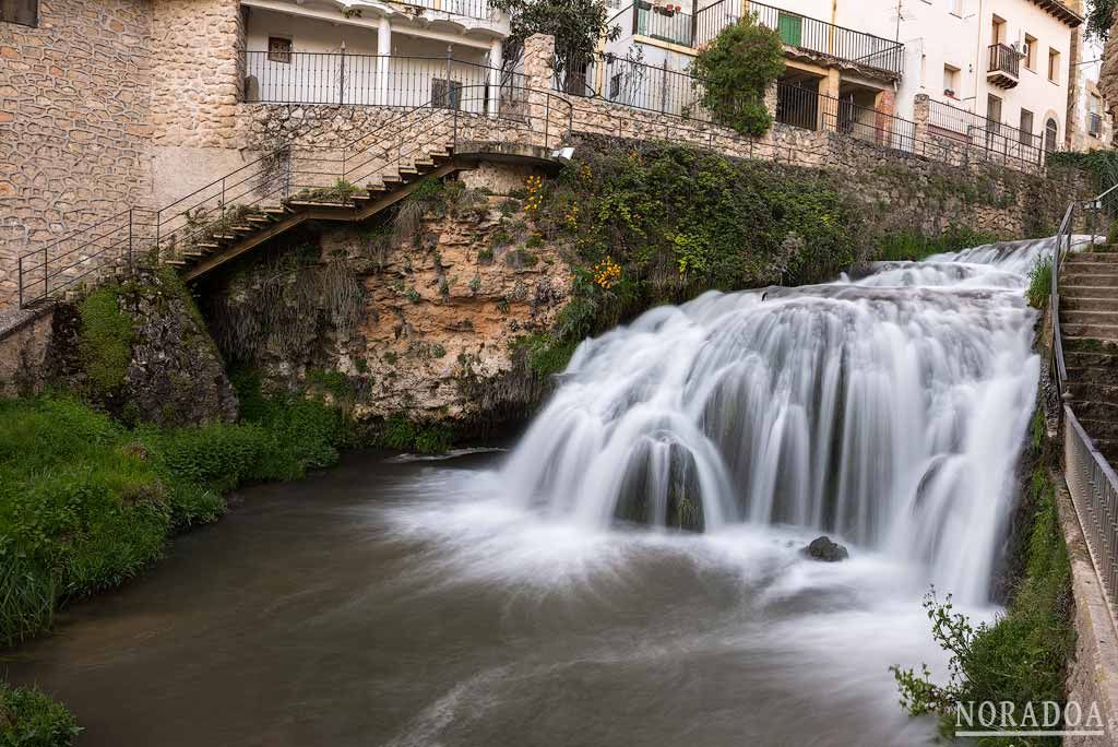 Cascadas del río Cifuentes en Trillo, Guadalajara