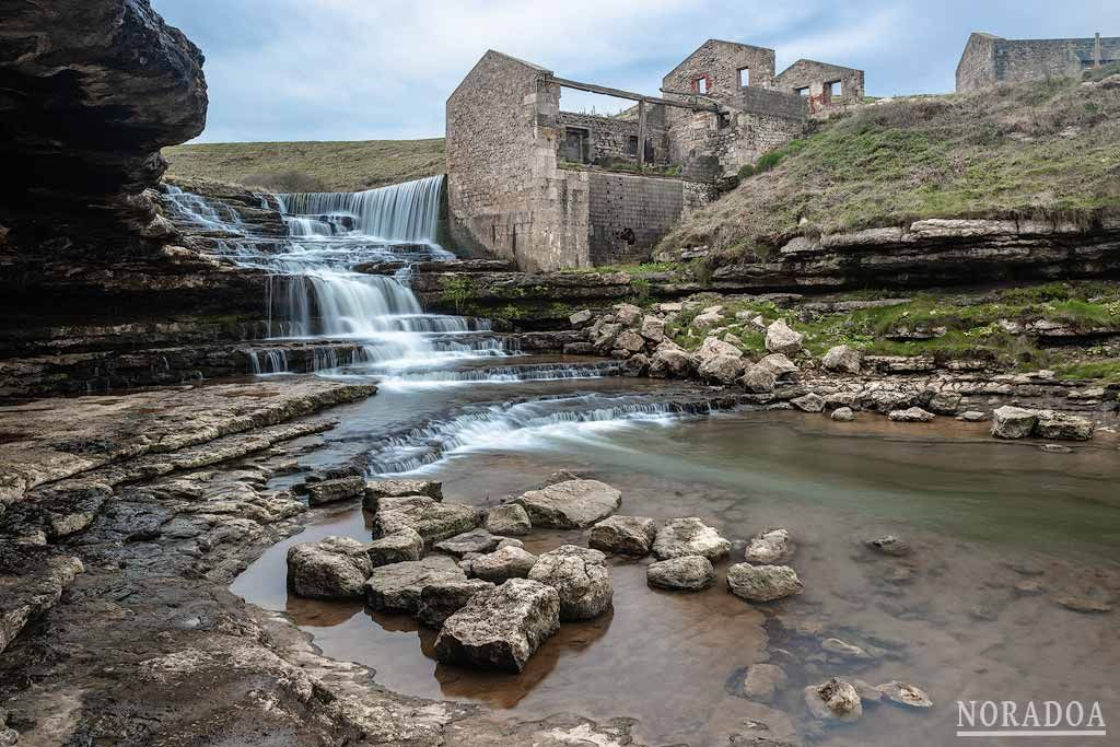 Cascada de El Bolao en Cantabria