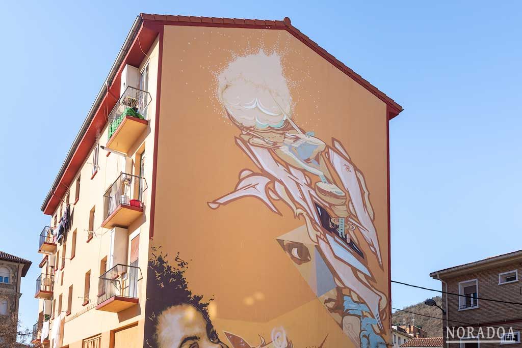 Murales de Huarte/Uharte en Navarra