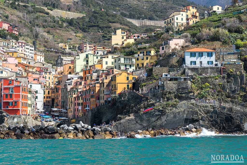 Riomaggiore en el Cinque Terre