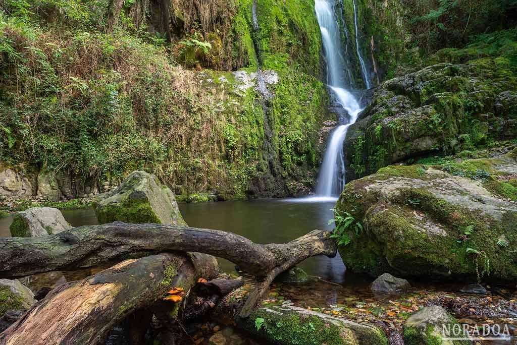 Cascadas de Oneta en Asturias