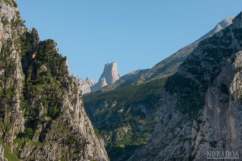 Naranjo de Bulnes desde el mirador de Camarmeña