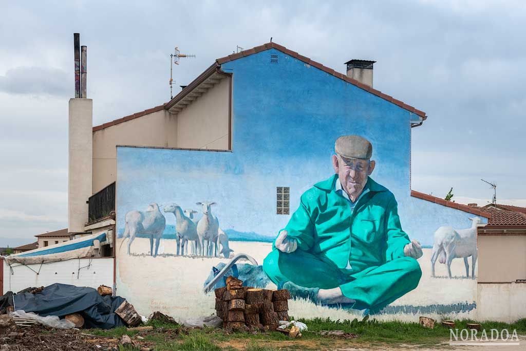 Murales de Nava de la Asunción en Segovia