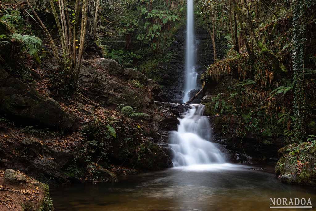 Cascadas de Lamiña en Cantabria