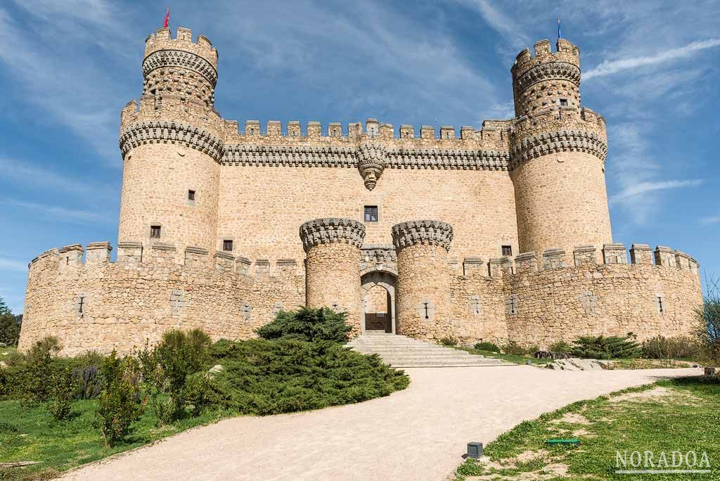 Castillo de Manzanares El Real en Madrid