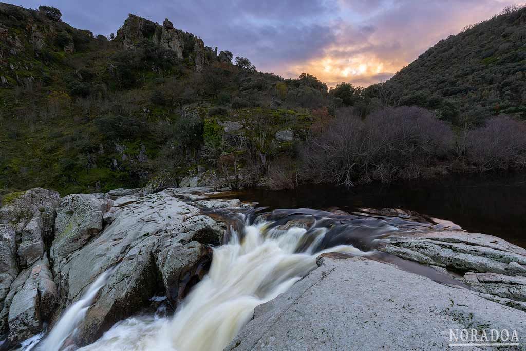 Cascada Pozo de los Humos en Salamanca