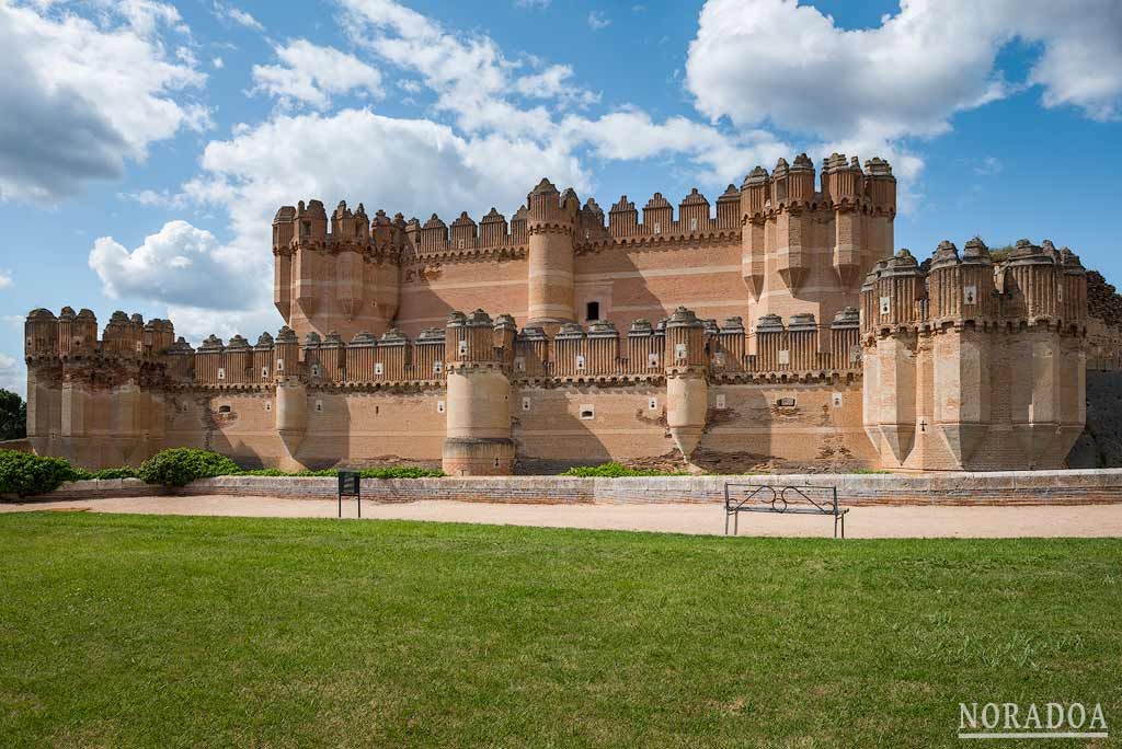 Castillo de Coca en Segovia