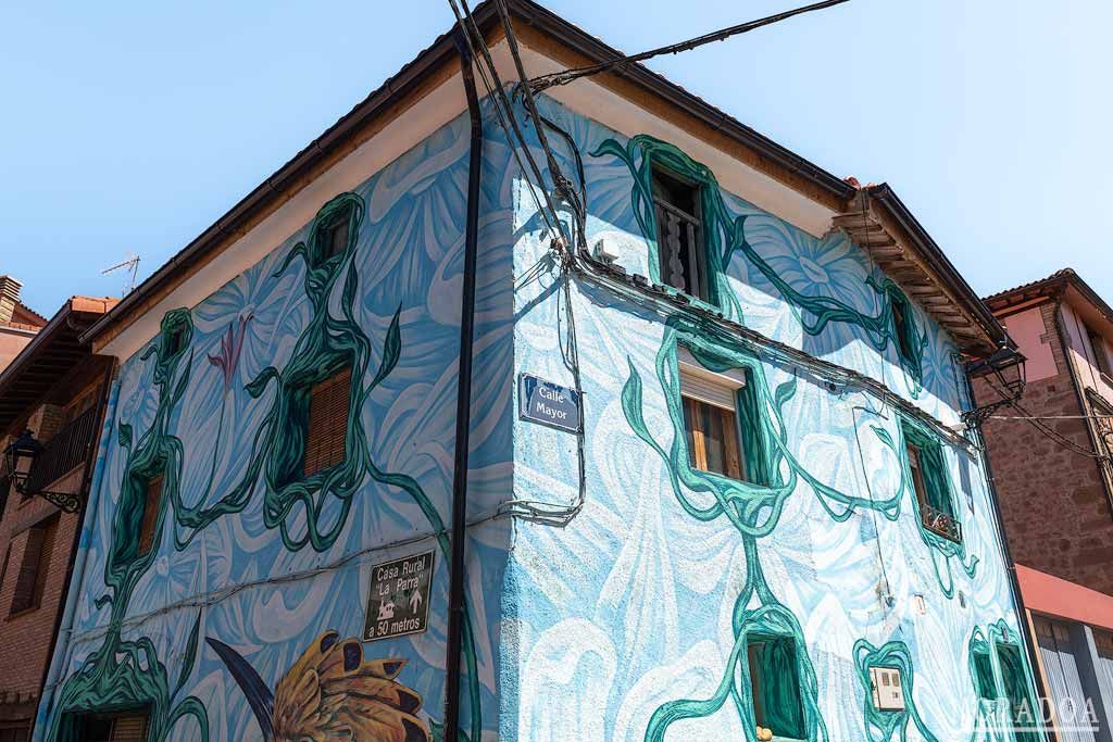 Murales de Camprovín en La Rioja