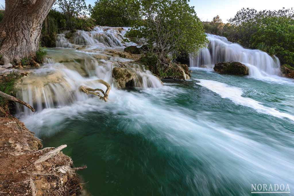 Cascadas de las Lagunas de Ruidera, entre Ciudad Real y Albacete