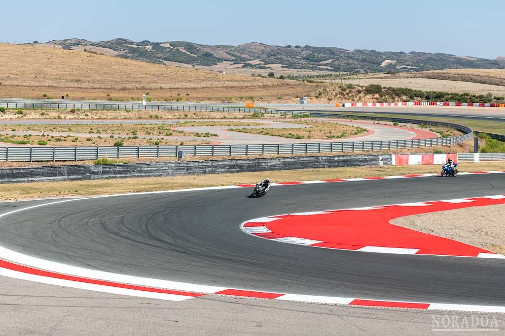 Curva 11 en el circuito de Navarra