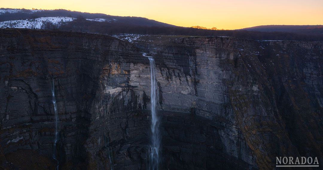 El Salto del Nervión es la cascada más alta de España