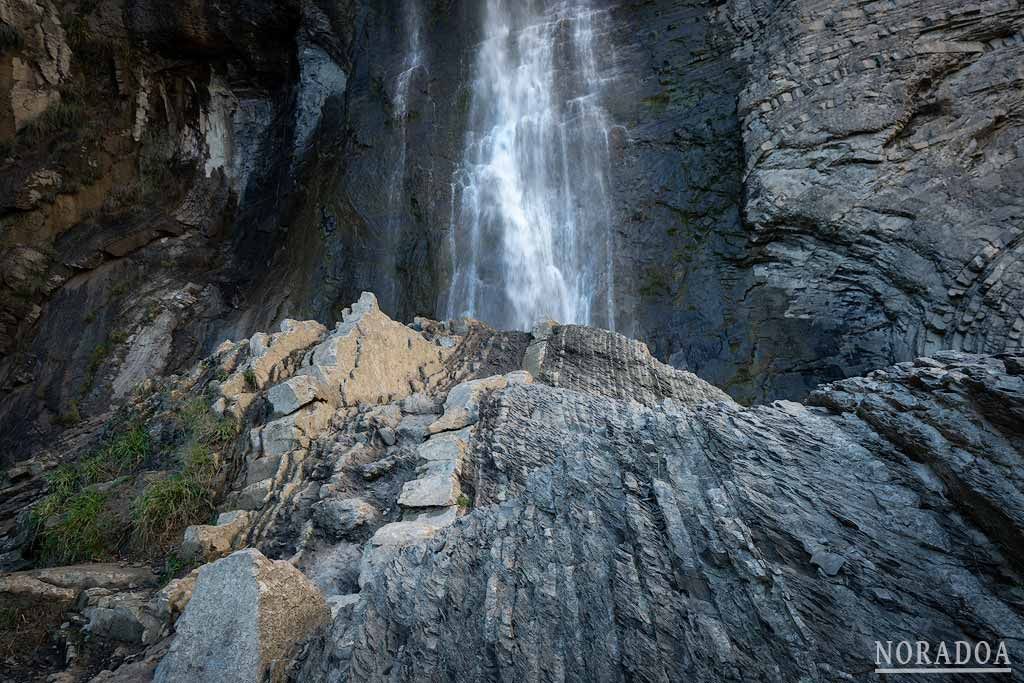 Cascada de Sorrosal en Huesca