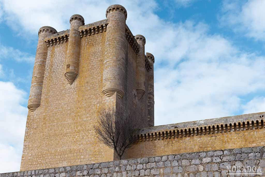 Castillo de Torrelobatón en Valladolid