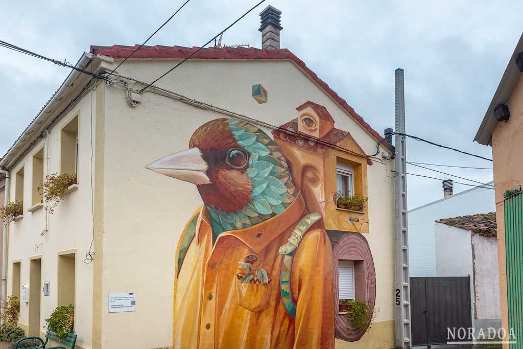 Ruta de los Murales en Villangómez